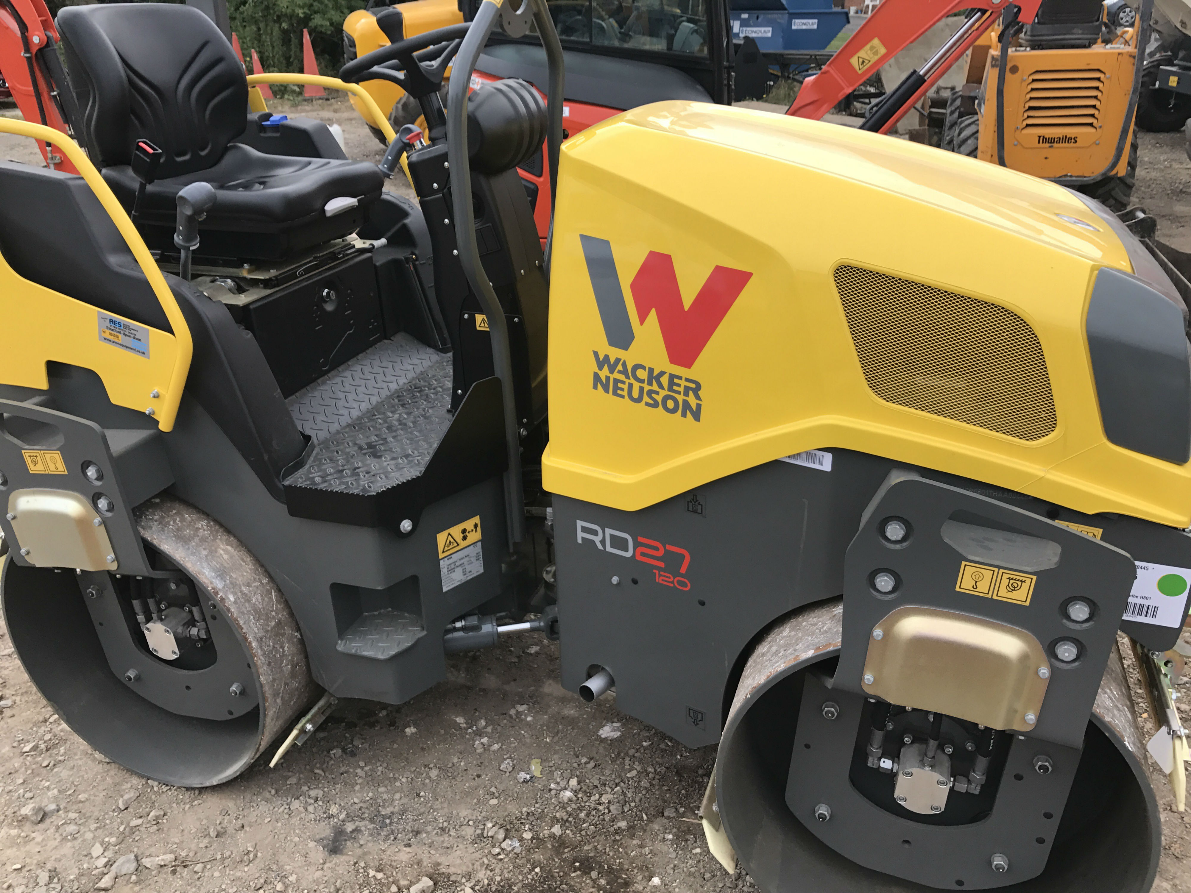 Rollers Available for Hire at Tiger Plant